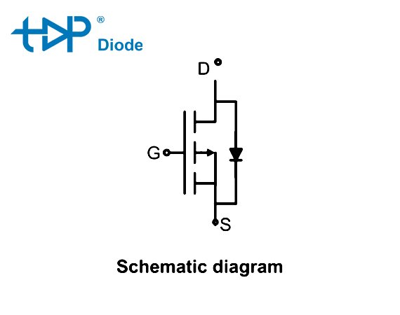 MOSFET TO-252 N-Channel TP75N04K - Topdiode