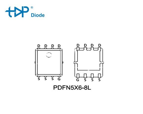 MOSFET PDFN5X6 N-Channel TPG029N06G Topdiode