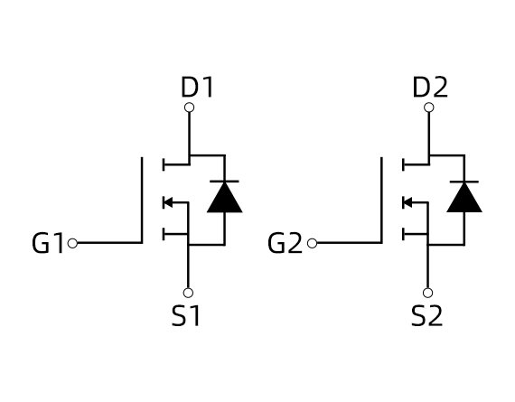 MOSFET SOP-8 N+N Channel TP4008SD N+N channel